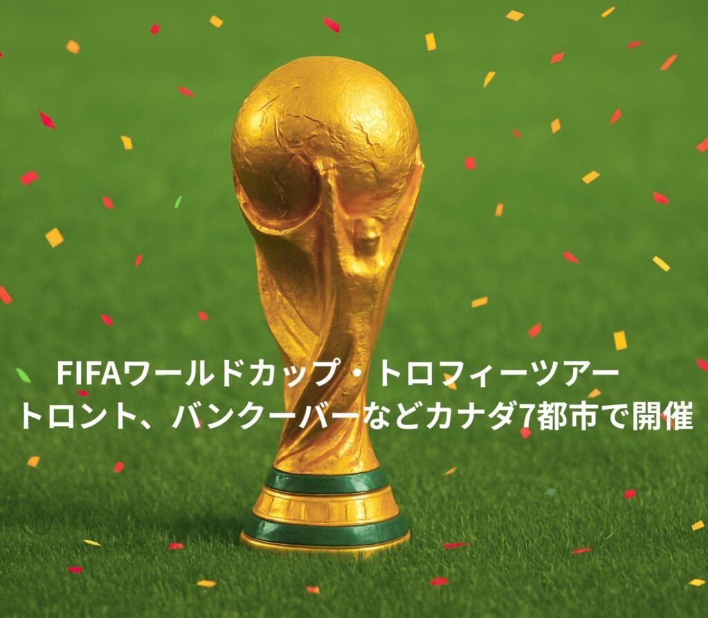 FIFA WORLD CUP トロフィー FIFAワールドカップ・トロフィーツアー by コカ・コーラ：カナダ主要